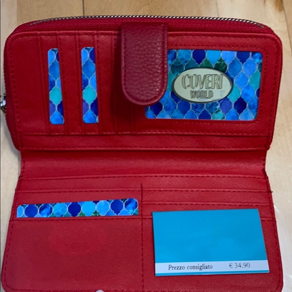 Coveri World Red Wallet - Picture 4 of 4